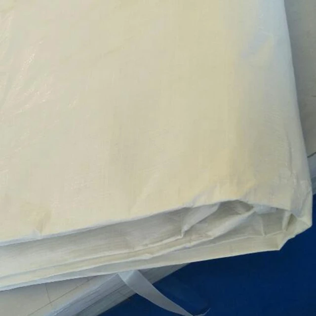 1 Db Fehér Fényvédő Kendő Megvastagodott Esőálló Otthoni Kerti Eső Vitorla Kültéri Védelmi Sátor Testreszabott Méret - Image 2