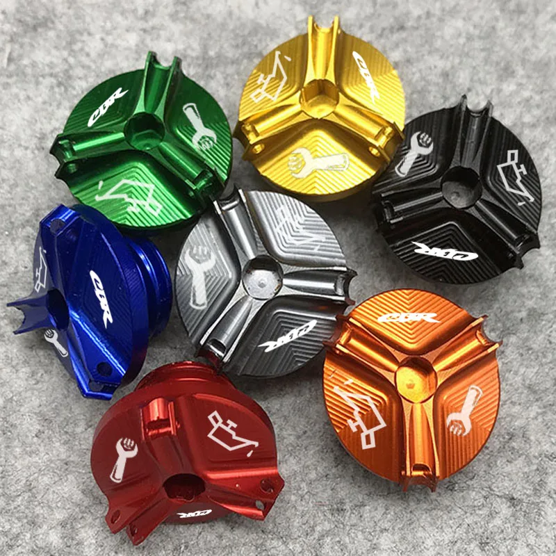 

Knight823 Motorcycle M20*2.5 Engine Oil Filter Cup Plug Cover Screw For Honda CBR 600 610 F CBR 600 900 1000 RR CBR 600 F2 F3