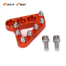 Moto arrière pied pédale de frein levier étape pointe plaque pour KTM EXC EXCF XC XCF XCW XCFW SX SXF MX 125 250 350 530 Enduro 690