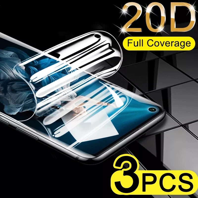 Гидрогелевая пленка для Honor 50 30 20 S 10 9 9X 8X 8C 7X X20 X10 Magic 3 SE Pro Lite без стекла шт. полное
