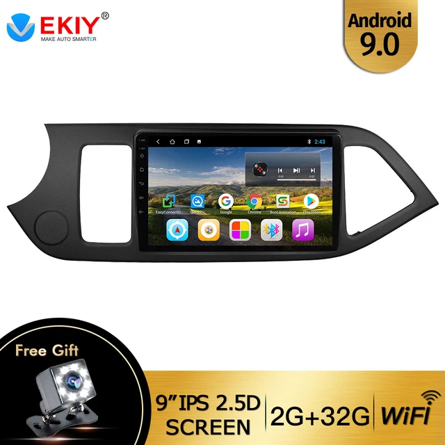 $US $103.91 EKIY 9'' IPS Car Radio For KIA PICANTO Morning 2011 2012 2013 2014 Android 9.0 Multimedia Stereo Ca