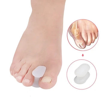 

Silicone Gel Toe Spacers Separators Thumb Device Pad Toe Pads Overlapping Toes Corrector Easy To Use 1Pcs