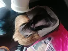 Peluca con malla Frontal de pelo lacio sintético Zesen 13*4 pelucas de Color degradado y Color verde peluca Frontal de encaje para mujer