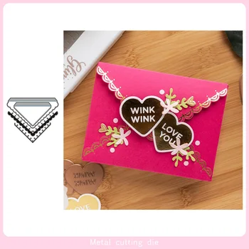 

Envelope assembly set Metal Cutting Dies for DIY Scrapbooking Photo Album Decorative Embossing PaperCard Crafts Die Cut 2020