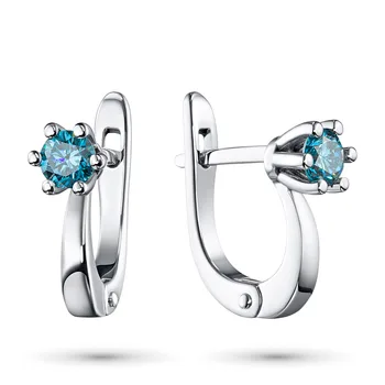 

Earrings in white gold e0912sg08190200