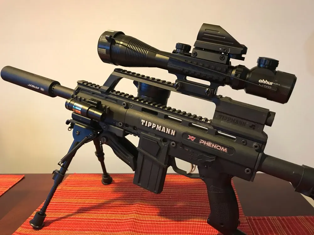 Ohhunt Охота Airsofts прицел 4-12X50 EG Тактический Воздушный пистолет Красный Зеленый точечный Лазер прицел голографический оптический прицел