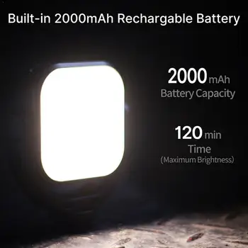 

VIJIM VL66 LED Vlog Light 360 Rotatable Video Portable Rechargeable Fill Vlog Light Bi-color Photography Light M2X6