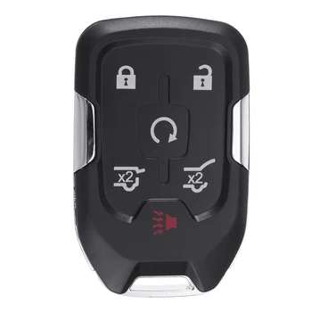 

Car Remote Key Shell Case Fob with ID46 Chip blade HYQ1AA 315MHz 6 buttons For GMC Yukon XL Denali for Chevrolet 2015-2019