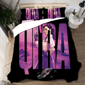

Bedding Star Wars 3D Home Textile Quality Qualified Cotton Single Queen King Size Bedding Set Duvet Cover Bed Sheets Pillowcases