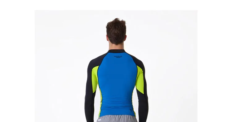 Большой размер костюм для дайвинга мужской Сплит-Тип Slim Fit Быстросохнущий солнцезащитный костюм для серфинга летний длинный рукав корейский стиль подводное плавание