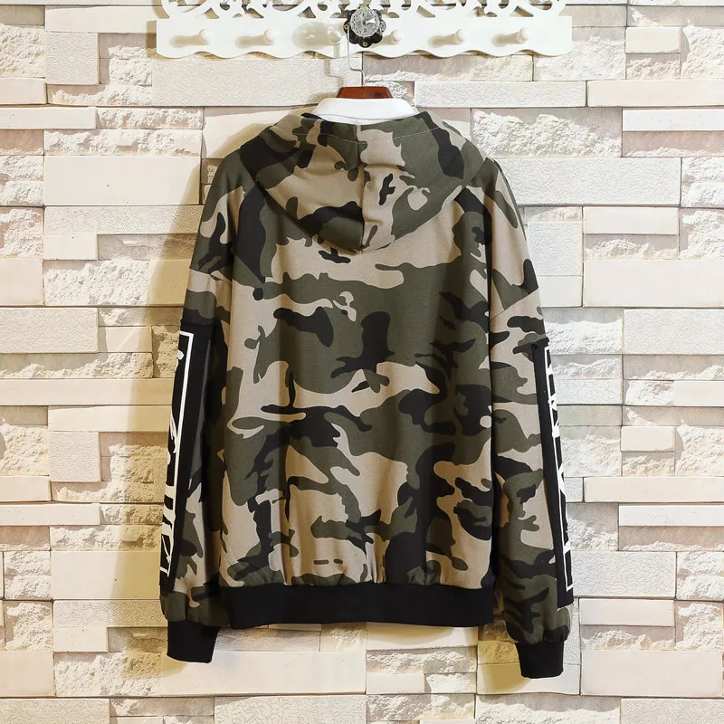

2019 Autumn And Winter New Style Street Hiphop Multi-color of Men's Pullover Hoody Fashion-Camouflage Women Large Size M-5xl