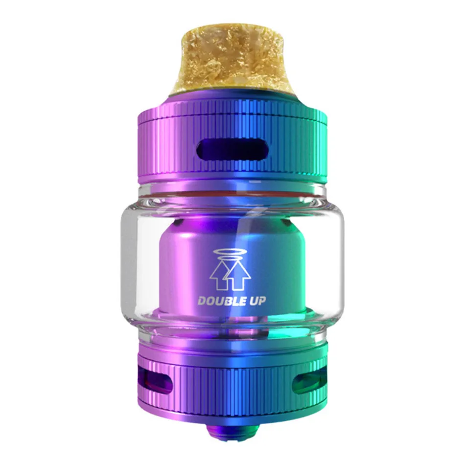 Goforvape dual Up RTA 2 мл уникальный двойной резервуар для регулировки воздушного потока
