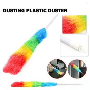 

2020 HOT Selling Soft Microfiber Cleaning Duster Dust Cleaner Handle Feather Static Anti Magic Household Cleaning Tools