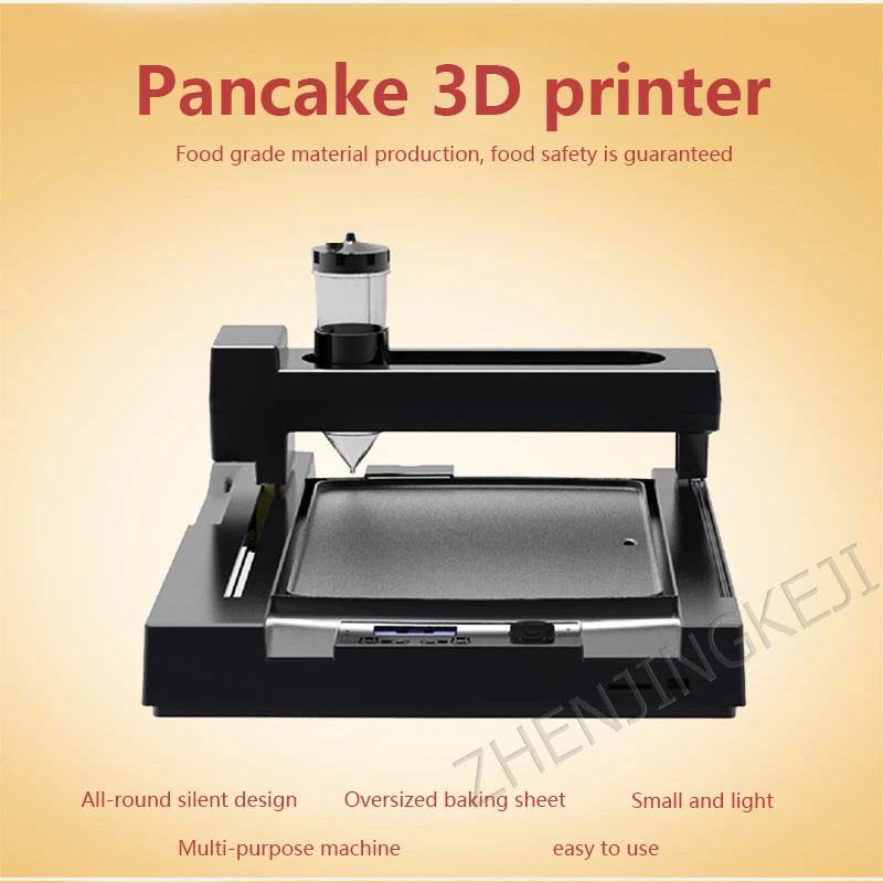 BS-3DY01 Food Printer 3D Pancake Printer Commercial Creative 3D Food Printing Pancake Machine Food Processing Machine