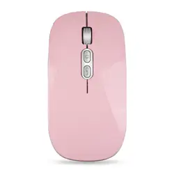 Souris optique sans fil 1600 GHz, Bluetooth, pour ordinateur PC et portable, périphérique ergonomique Rechargeable avec récepteur, nouveauté 2.4 