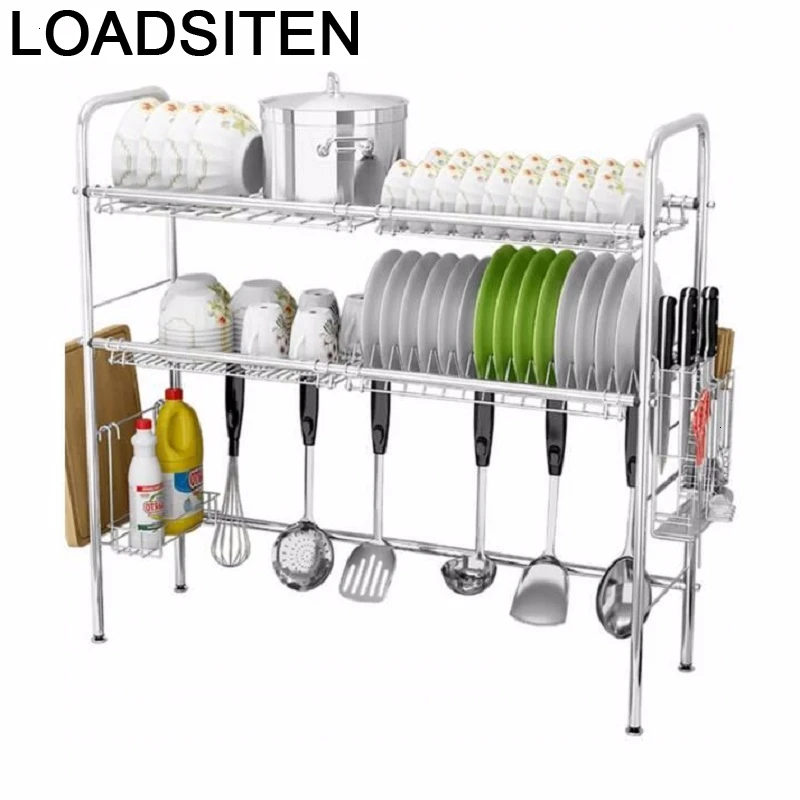 Тарелка для сушки посуды из нержавеющей стали Cocina Organizador Cuisine Cozinha Rack Mutfak кухонный