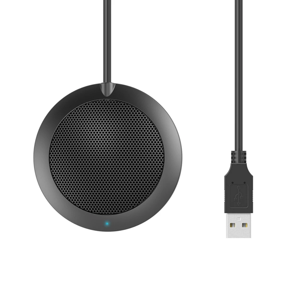 USB C микрофон для компьютера Plug Play 360 градусов всенаправленный пикап конденсатор
