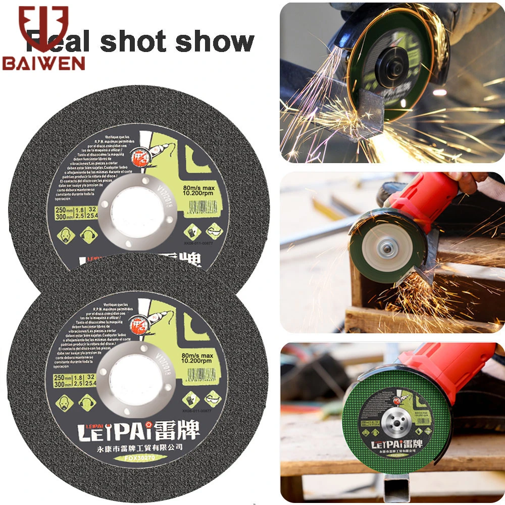 250mm 10 Inch Metal Cutting Discs Stainless Steel Cut Off Wheels Flap