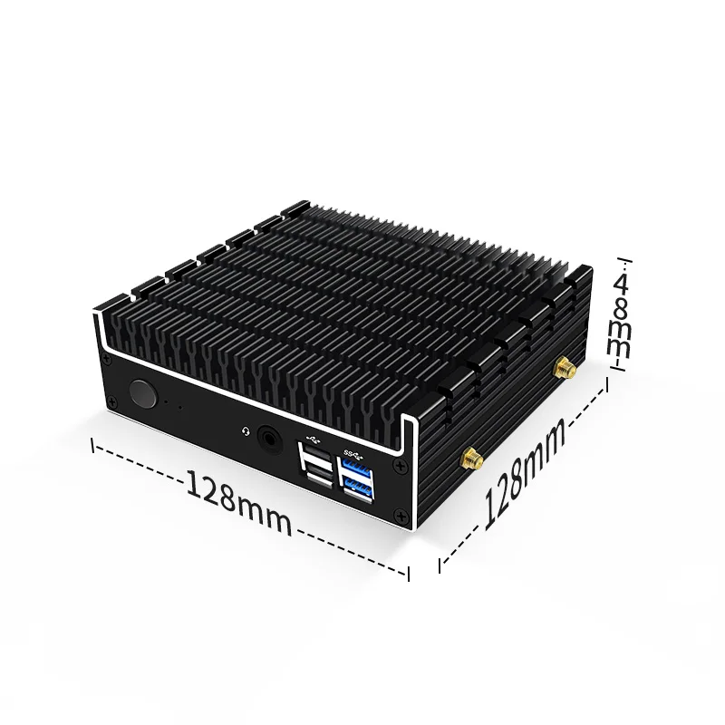 10th Gen Fanless Mini PC with In-tel I5/I7 Quad Core, Industrial Host for MAC, Win10, Linux - Ideal for Gaming and Home Use. Description Image.This Product Can Be Found With The Tag Names Barebone Mini PC, Computer Office, Host