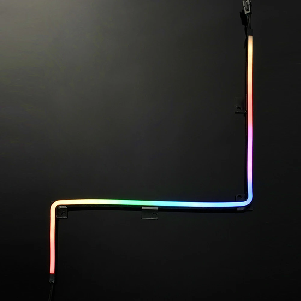 550 мм Полноцветный диапазон ПК Цифровая RGB материнская плата гибкий монтаж 3