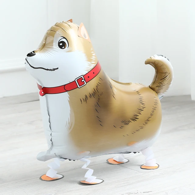 Ballons En Aluminium 3d Pour Chiens Husky Ballon A Air Pour Joyeux Anniversaire Decoration A Theme Anniversaire Jouets Ballons Pour Enfants Aliexpress