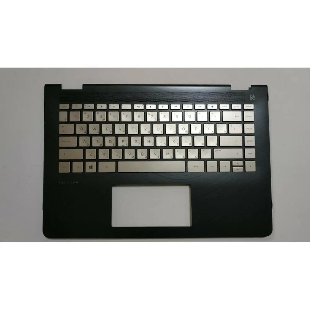 Клавиатура 937871-251 HP Pavilion x360 14-ba(RU) черная топ-панель