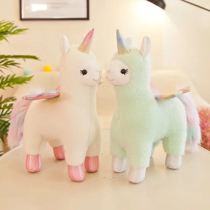 Милые плюшевые игрушки мягкие куклы Licorne мягкие животные Juguetes Unicornio милые Brinquedos Единорог детский подарок на день рождения