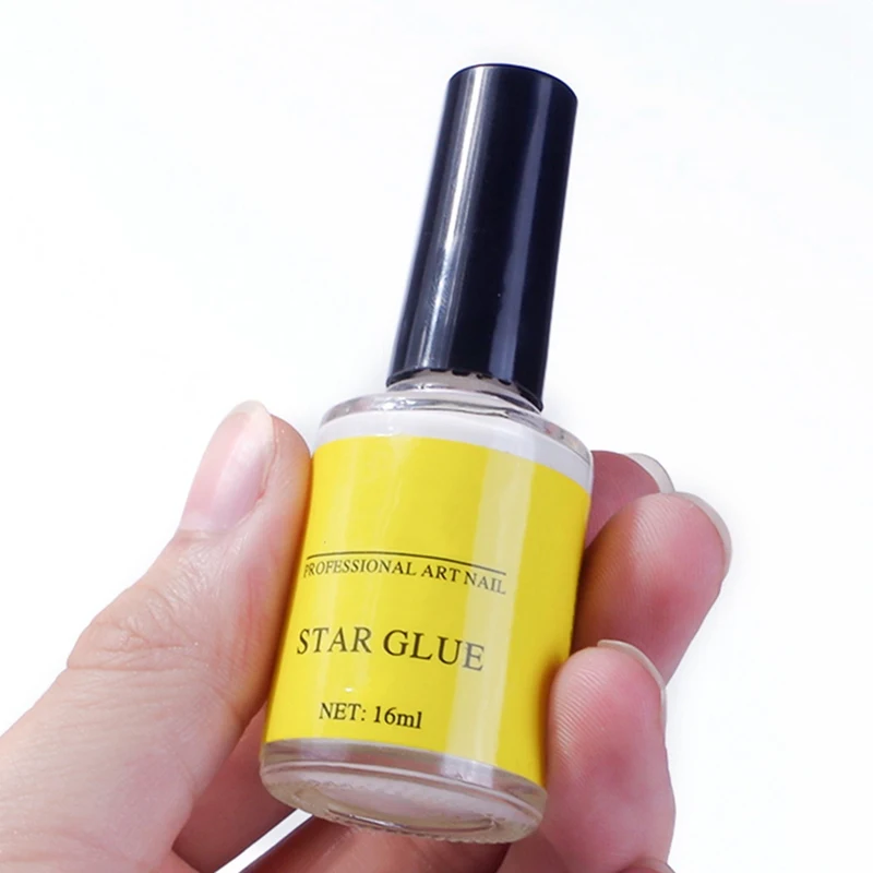 

White Nail Glue For Star Foil Stickers Nail Art Transfer Decoration Nails Tips Adhesives