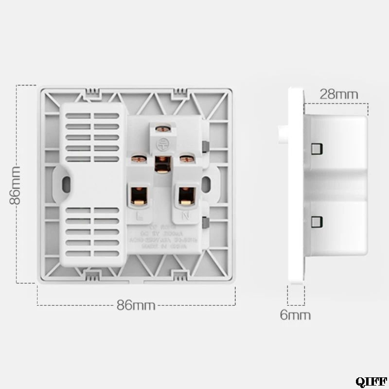 Дропшиппинг USB адаптер для настенной розетки с 2 usb зарядными портами 2 электрической розетки экстендеры A5YD