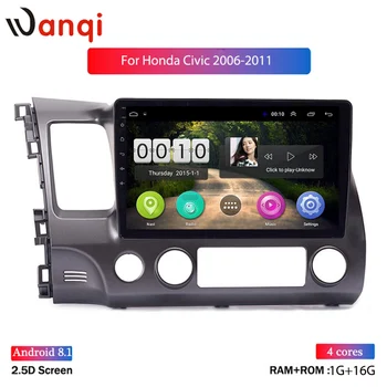 

Quad-Core 10.1 Inch Android 8.1 Car Radio For 2006-2011 Honda Civic GPS Navi Multimedia Player Autoradio SWC BT No DVD 1 Din