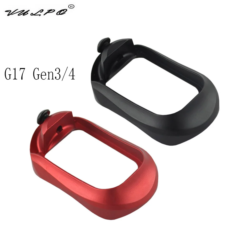 VULPO CNC алюминий сделано Глок сцепление Adater Magwell для 17 17L 22 24 31 34 35 37 Gen 1 4|Аксессуары