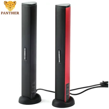 

Active USB Sound Card Speaker Portable Soundbox Compatible Computer Lap-top PS-4 Mini Wired Multimedia