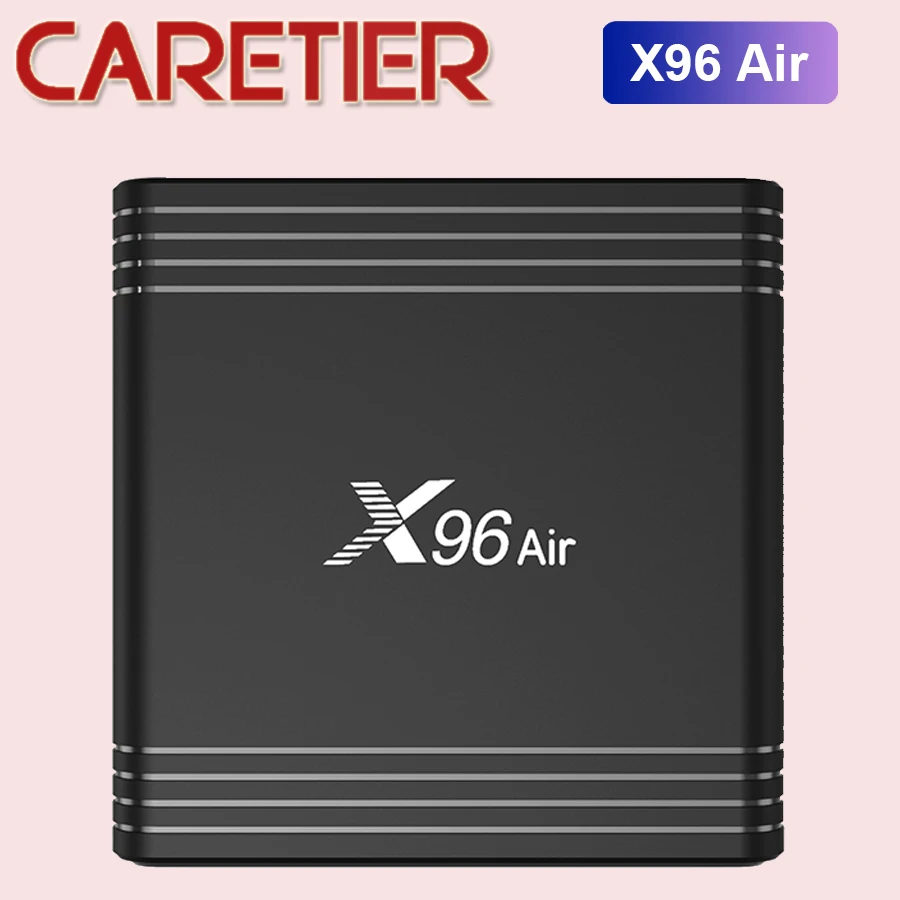 50 шт. Amlogic S905X3 X96 Air Android 9,0 tv Box QuadCore 2,4& 5G Dual Wifi BT Поддержка 8K медиаплеер X96 Air Max 4 Гб 64 ГБ