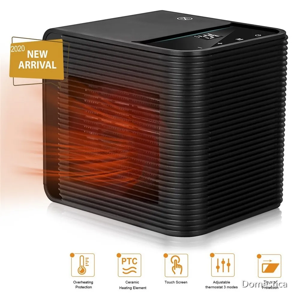 2000w Highpower Heater With Touch Mini Desktop Heater Health Heater