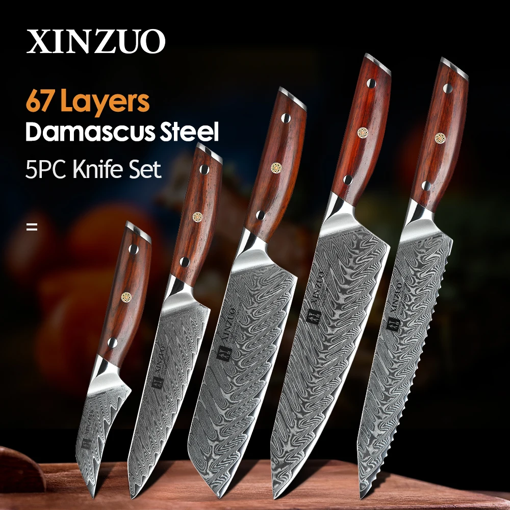 COMPRA ONLINE Set Coltelli Santoku 5,5 pollici e Paring 3 pollici