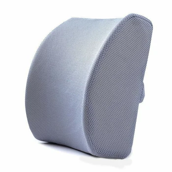 

Breathable Relief Pain Home Car Cushion Portable Support High Density Memory Foam Office Lumbar Back Pillow Elastic Ergonomic