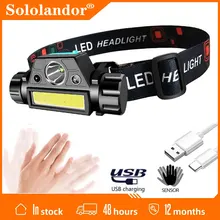 Up graded Body Motion Sensor function XPE LED built-in 18650 battery LEDs headlamp COB work light 2 light mode for Camping Torch
Up graded Body Motion Sensor function XPE LED built-in 18650 battery LEDs headlamp COB work light 2 light mode for Camping Torch