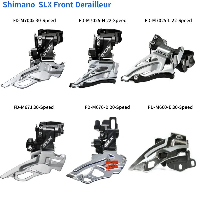 Shimano SLX передний переключатель FD M7005 H M7025 L M676 D M671 M660 E Высокая Низкая Двойной Вниз