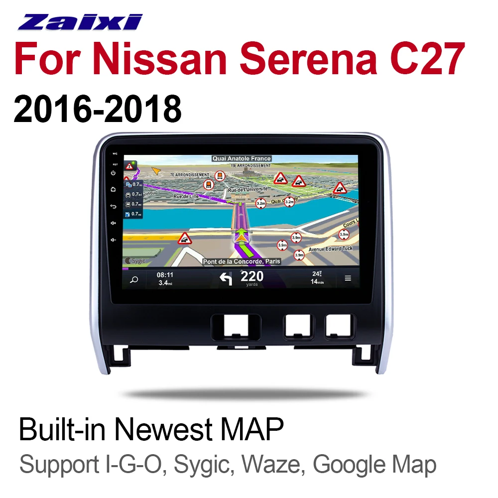 Автомобильный мультимедийный усилитель ZaiXi 10 1 дюйма 2 DIN Android GPS навигация