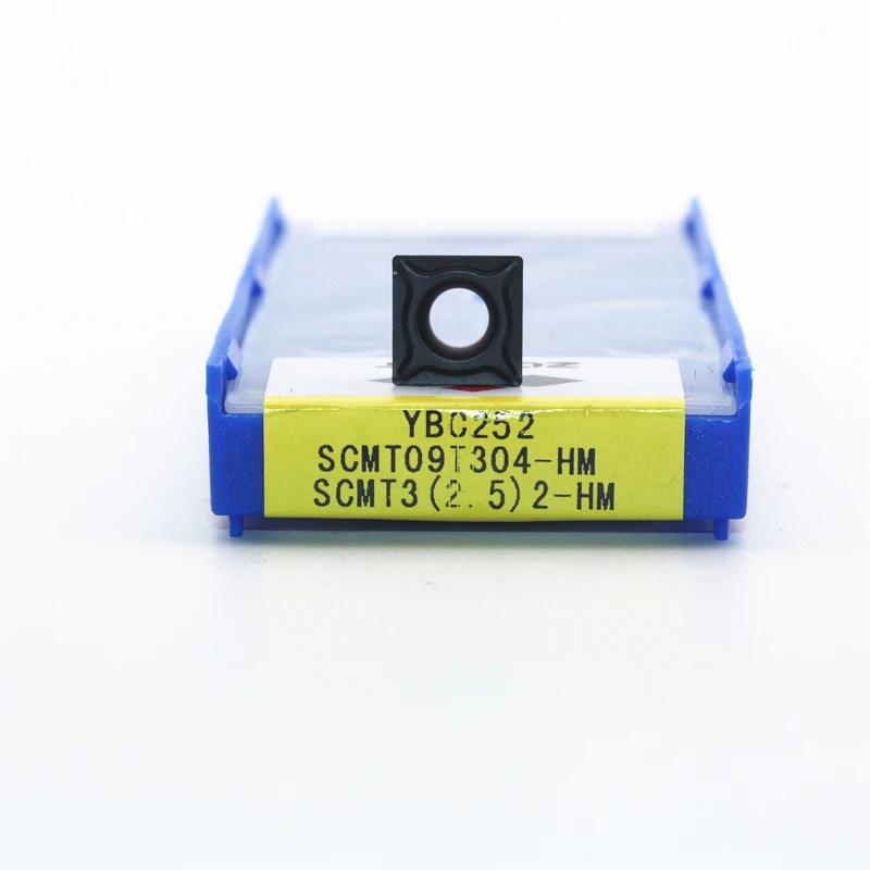 

10pcs SCMT09T304 SCMT09T308 HM YBC252 zcc diamond carbide inserts turning tool of cnc lathe cutter high quality material