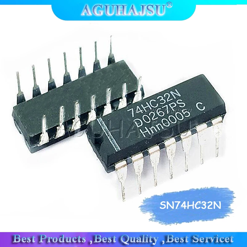 10 шт. SN74HC32N DIP14 SN74HC32 DIP 74HC32N 74HC32 Новый и оригинальный IC  Электронные | Отзывы и видеообзор