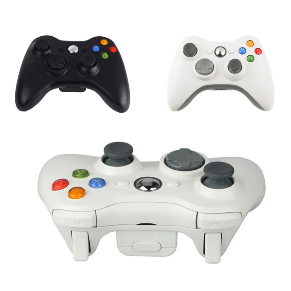 2,4G беспроводной Bluetooth геймпад для xbox 360 контроллер черный и белый Bluetooth Gome Ручка Джойстик