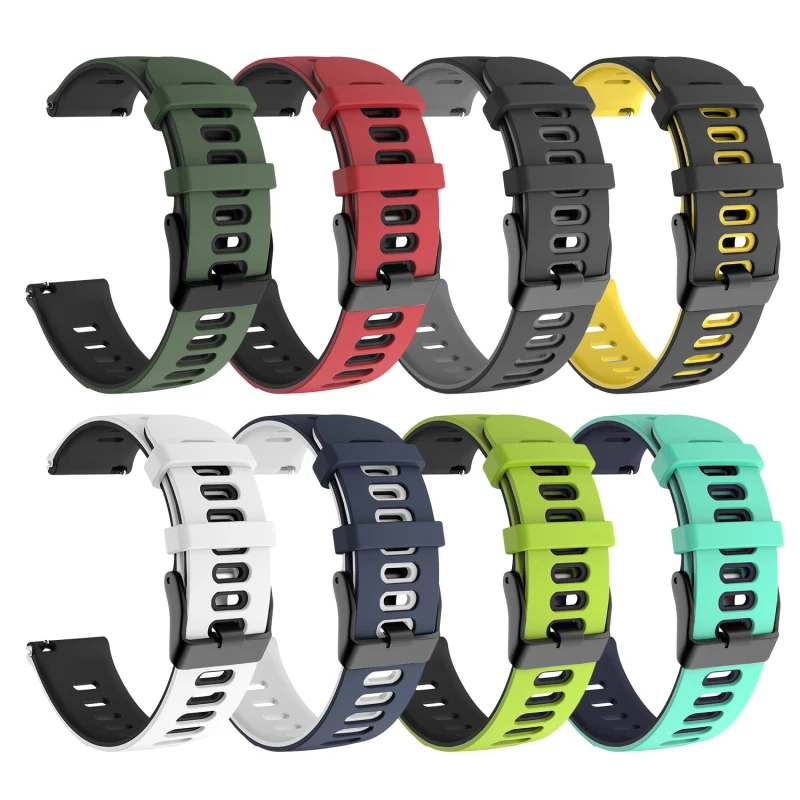 Для Garmin Forerunner 245/245 M/Vivoactive 3/Vivomove HR Спортивные Мягкие силиконовые сменные часы ремешок умные часы с ремнем запчасти