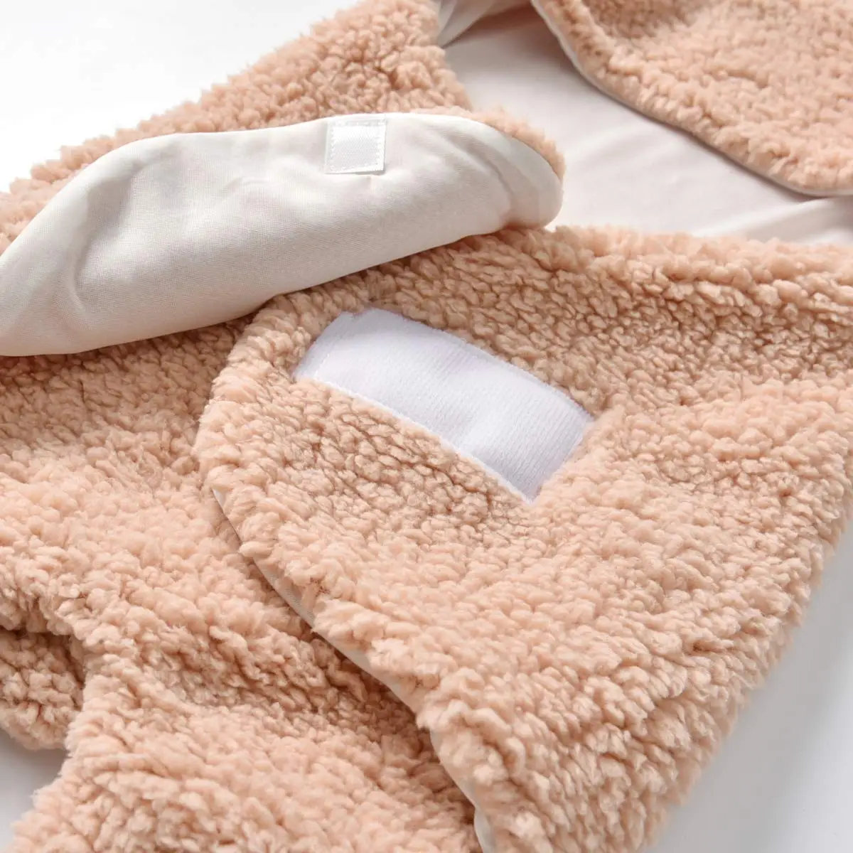 Bolsa de Dormir Bebê Recém-nascido Meninas Meninos Inverno Velo Quente Algodão Cor Pura Swaddle Sólido Dormirwear 16 Cheap Sacos de dormir bebê