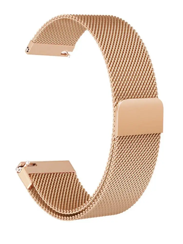 Роскошный ремешок из нержавеющей стали сменный ремешок для наручных часов ремешок для MK Sofie MK Runway Смарт-часы аксессуары - Цвет ремешка: Rose Gold