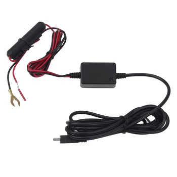 

Micro USB Car Driving Recorder Dash Cam Hard Wire Fuse Box Adapter Kit for A119s A118 A119