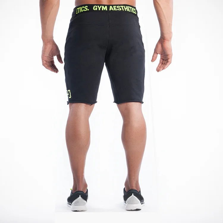 

Muscle Boy Summer Pure Cotton Sports Fitness Sweat Absorbing Slim Fit 5 Pants Loose-Fit Running Trend Elasticity Shorts Men's