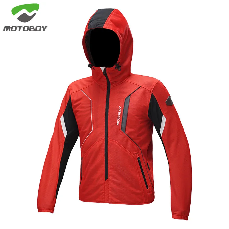 MOTOBOY Men Motorcycle Jacket Riding Suit Summer Breathable Detachable CE Protection Armor Motorcycle Riding Wear Good Quality