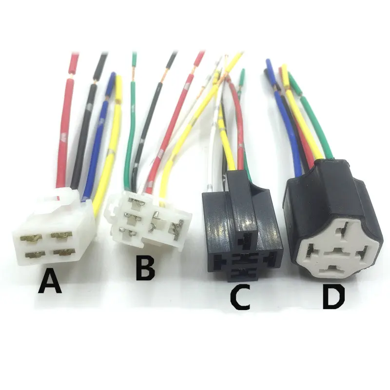 

Applicable to automobile 4 needles 5 needles High Temperature Resistant Copper Wire for Automobile Relay socket Wire harness