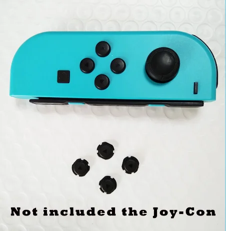 Left 4PCS Original Button Set For NS Switch Left Right Joy-Con Joycon NS Gamepad Controller Buttons Included ABXY and Left 4PCS - Цвет: Left 4PCS